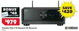 Harvey Norman Yamaha V6A 7.2-Channel AV Receiver offer