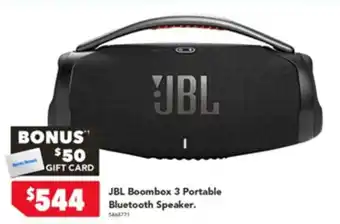 Harvey Norman JBL Boombox 3 Portable Bluetooth Speaker offer