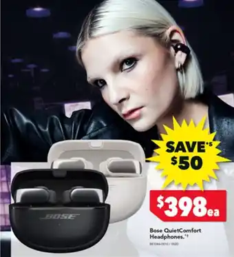 Harvey Norman Bose QuietComfort Headphones offer