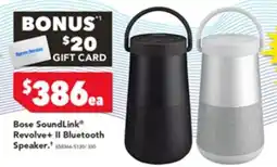 Harvey Norman Bose SoundLink Revolve Bluetooth Speaker offer