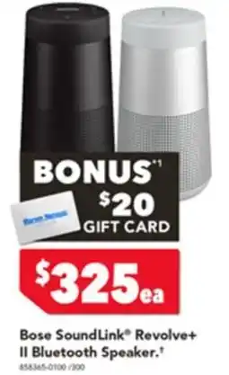 Harvey Norman bBose SoundLink Revolve+ Il Bluetooth Speaker offer