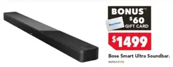 Harvey Norman Bose Smart Ultra Soundbar offer