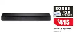 Harvey Norman Bose TV Speaker offer