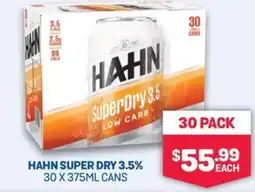 Bottlemart HAHN SUPER DRY offer