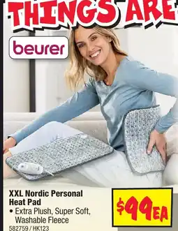 JB Hi-Fi XXL Nordic Personal heat pad offer