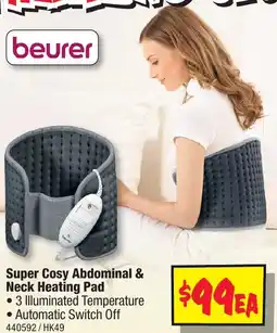 JB Hi-Fi Super Cosy Abdominal & Neck Heating Pad offer