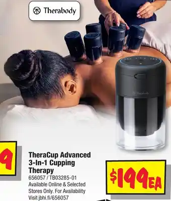 JB Hi-Fi TheraCup Advanced 3-In-1 Cupping Therapy offer