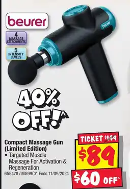 JB Hi-Fi Compact Massage Gun offer