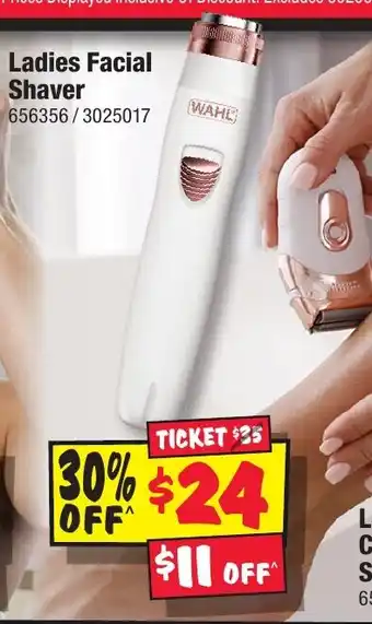 JB Hi-Fi Ladies Facial Shaver offer