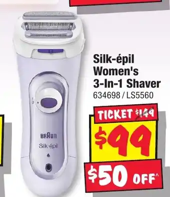 JB Hi-Fi Silk-épil Women's 3-In-1 Shaver offer