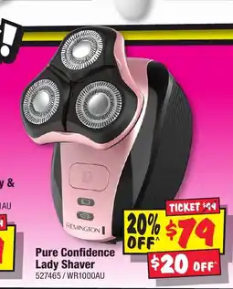 JB Hi-Fi Pure Confidence Lady Shaver offer