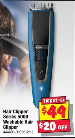 JB Hi-Fi hHair Clipper Series 5000 Washable Hair Clipper offer