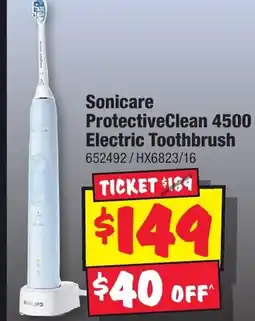 JB Hi-Fi Sonicare ProtectiveClean 4500 Electric Toothbrush offer