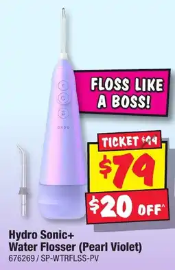 JB Hi-Fi Hydro Sonic+ Water Flosser offer