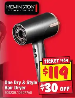 JB Hi-Fi One Dry & Style Hair Dryer offer
