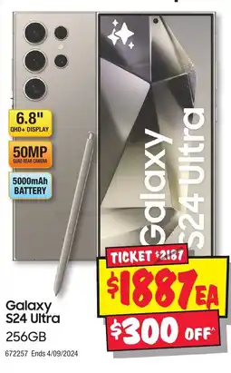 JB Hi-Fi Galaxy S24 Ultra offer