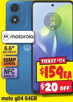 JB Hi-Fi moto g04 64GB offer