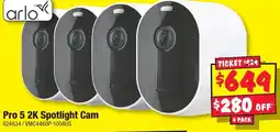 JB Hi-Fi Pro 5 2K Spotlight Cam offer