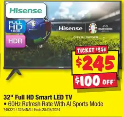 JB Hi-Fi 32" Full HD Smart LED TV offer