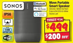 JB Hi-Fi Move Portable Smart Speaker offer
