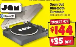 JB Hi-Fi Spun Out Bluetooth Turntable offer