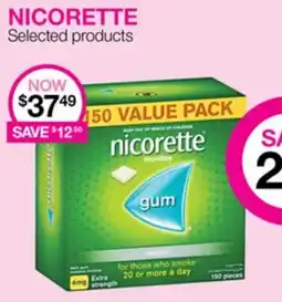 Priceline NICORETTE Selected products offer