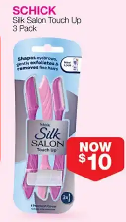 Priceline SCHICK Silk Salon Touch Up 3 Pack offer