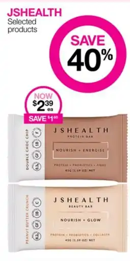 Priceline JSHEALTH Selected products offer
