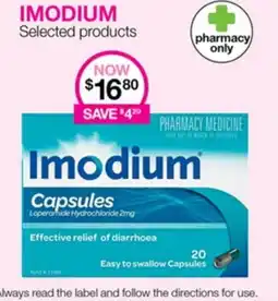Priceline IMODIUM Selected products offer