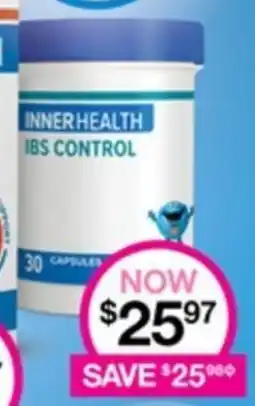Priceline INNER HEALTH IBS CONTROL offer