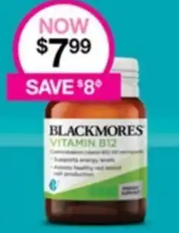 Priceline BLACKMORES VITAMIN B12 offer