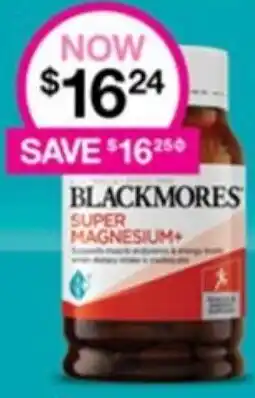 Priceline BLACKMORES SUPER MAGNESIUM+ offer