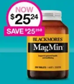 Priceline BLACKMORES MagMin offer