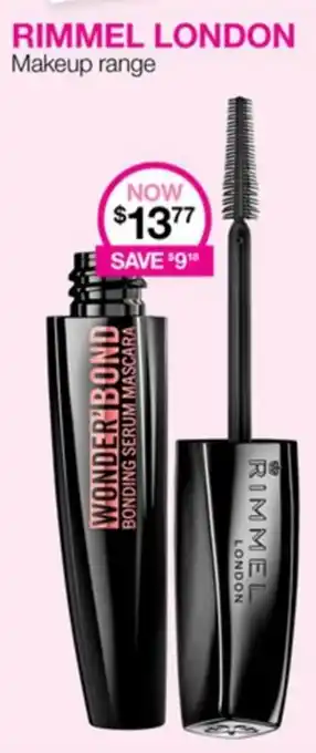 Priceline RIMMEL LONDON Makeup range offer