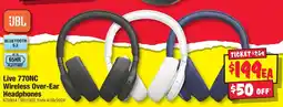 JB Hi-Fi Live 770NC Wireless Over-Ear Headphones offer