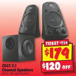 JB Hi-Fi Z623 2.1 Channel Speakers offer