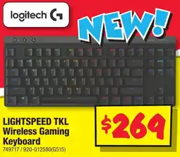 JB Hi-Fi LIGHTSPEED TKL Wireless Gaming Keyboard 749717/920-012580(G515) offer