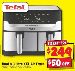 JB Hi-Fi Dual 8.3 Litre XXL Air Fryer offer