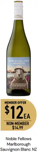 Dan Murphy's Noble Fellows Marlborough Sauvignon Blanc NZ offer