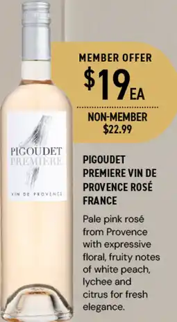 PIGOUDET PREMIERE VIN DE PROVENCE ROSÉ FRANCE