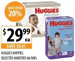 Supabarn HUGGIES NAPPIES offer