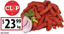 Supabarn BEEF STIR FRY offer
