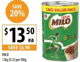 Supabarn MILO offer
