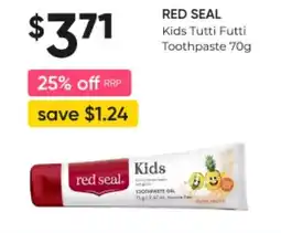 Super Pharmacy Kids Tutti Futti Toothpaste 70g offer