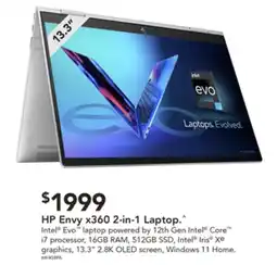 Harvey Norman HP Envy x360 2-in-1 Laptop offer