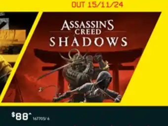 Harvey Norman ASSASSIN'S CREED SHADOWS offer