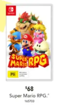 Harvey Norman Super Mario RPG offer