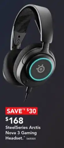 Harvey Norman SteelSeries Arctis Nova 3 Gaming Headset offer