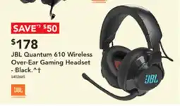 Harvey Norman JBL Quantum 610 Wireless Over-Ear Gaming Headset black offer