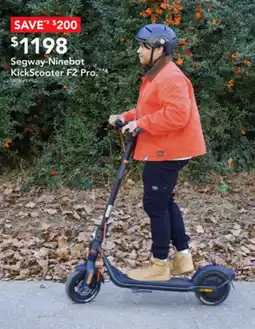 Harvey Norman Segway-Ninebot KickScooter F2 Pro offer